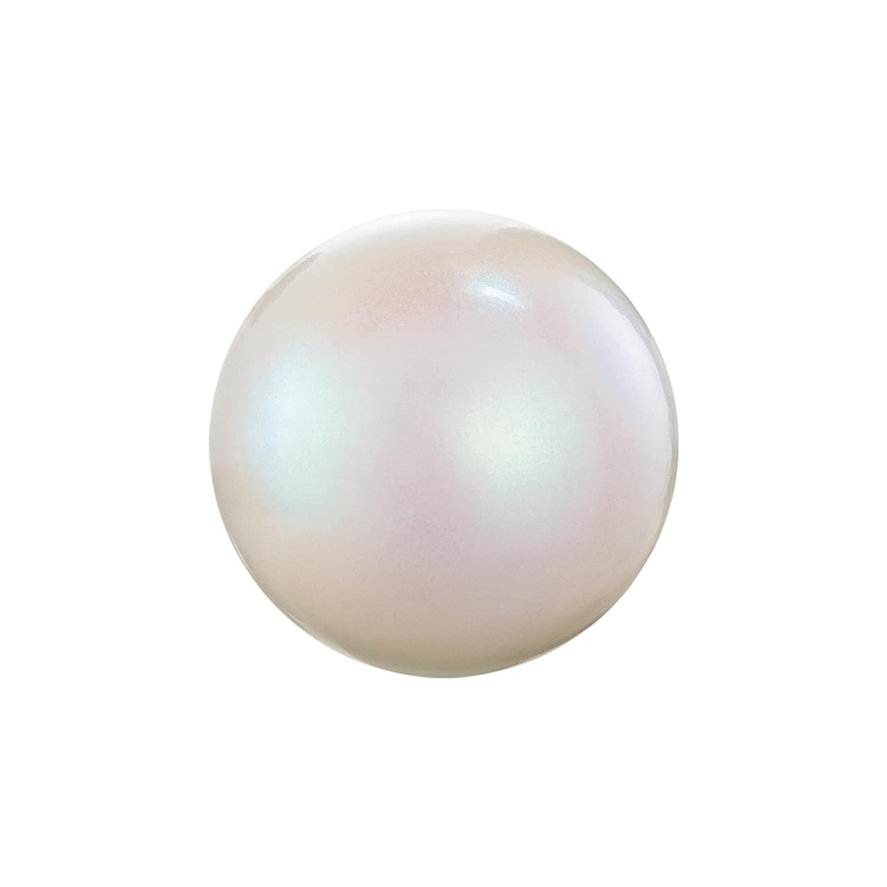 Preciosa Maxima 6mm Pearlescent Glass Nacre Pearls, 40ct.